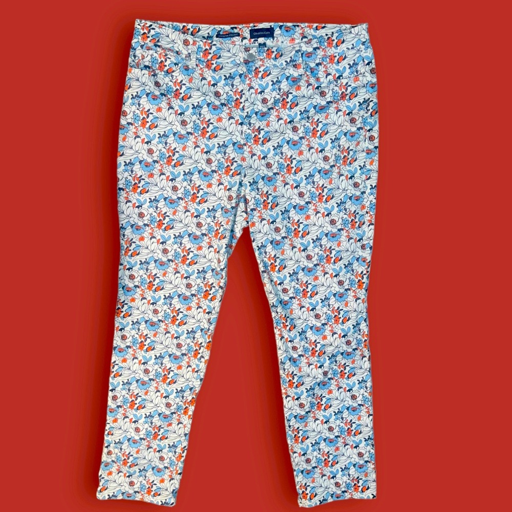 Sold❌Charter Club Floral Pants | Women | Size: 18